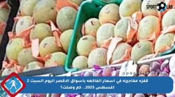 قفزة مفاجئة في أسعار الفاكهة بأسواق الأقصر اليوم السبت 2 أغسطس 2025.. كم وصلت؟